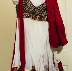 Party Dress - Churidar with odhani and pent.